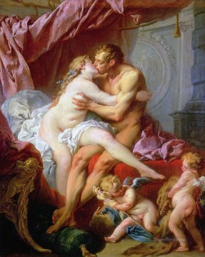 Hércules y Omfala Francois Boucher Clásico desnudo Pinturas al óleo